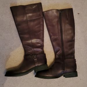 Vince Caputo Brown leather boots size 6